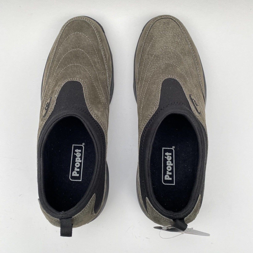 PROPET Womens Suede Gun smoke Grey W3851 Wmns 11 / Mens 8 NWOB